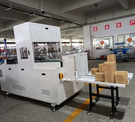 Macchina 50-70/Min automatico 8KW della scatola di pranzo della carta dei vassoi