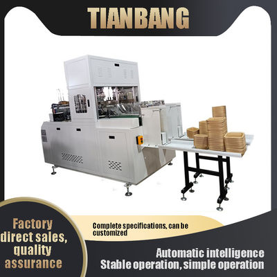 45-55 volte Min Paper Lunch Box Machine Tray Forming Machine di carta