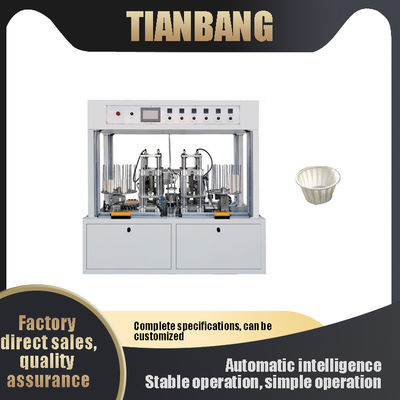 Doppia macchina di formatura automatica programmabile della tazza del documento programmatico